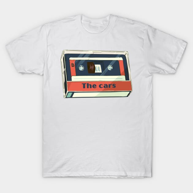 the cars cassette tape T-Shirt by pemudaakhirjaman